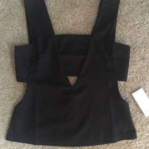 NWT Tobi bandeau cut out tank